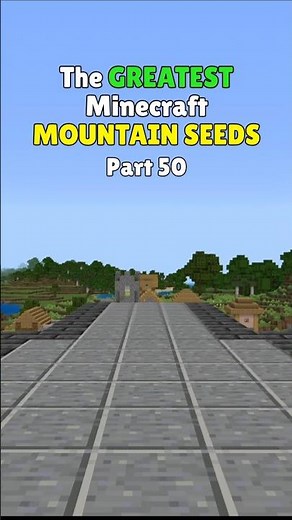 The GREATEST Minecraft MOUNTAIN SEEDS (Java & Bedrock) - Part 50