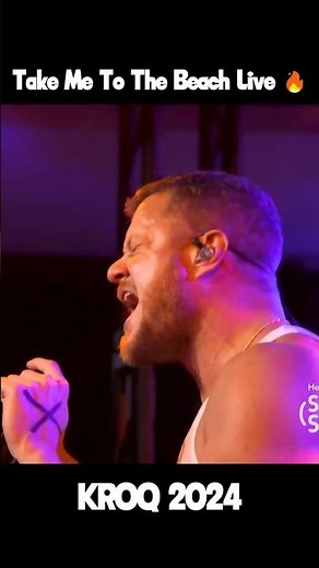 Imagine Dragons - Take Me To The Beach (Acousitc Live At KROQ 2025) [4K🔥] #shorts #imaginedragons