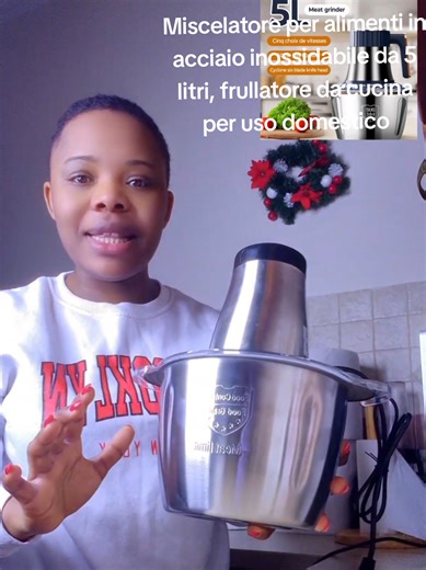 Frullatore da Cucina in Acciaio Inossidabile da 5 Litri