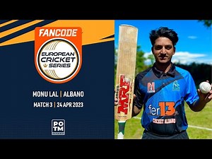 POTM: M.Lal - BCC vs ALB | Highlights | FanCode ECS Milan | 24 Apr 2023 | ECS23.240
