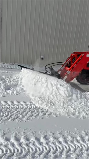 126K views · 684 reactions | Loader-mounted snow plows for tractors...