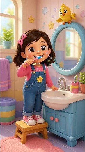 Learn to Brush Your Teeth with Mia & Sunny! 🪥 Fun Kids Animation #kids