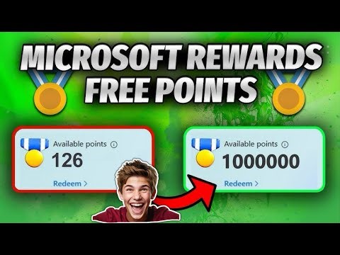 Free Microsoft Rewards Codes ✅ How to get 100K FREE Microsoft Rewards Points 2026
