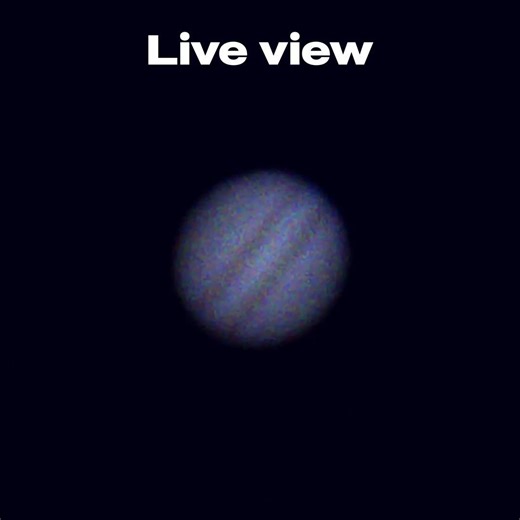 First time capturing Jupiter in 2026! #space #astronomy #astrophotography #jupiter #telescope #astro