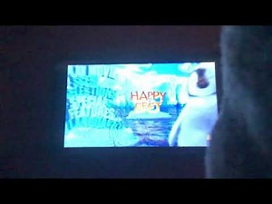 Happy feet DVD menu