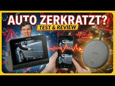 70mai 4K A810S Dashcam im Test: Parküberwachung aus der Ferne