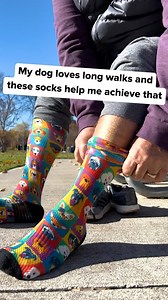 16 reactions | Every dog lover needs this! Comfy socks for walks  | Viasox | Facebook