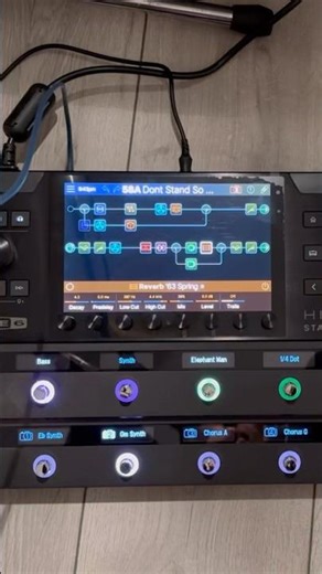 Line 6 Helix Stadium. The Police - Don’t stand so close to Me Preset