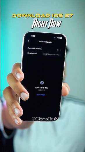 How To Install iOS 27 Developer Beta On iPhone