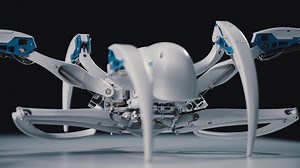 Don’t Bother Trying to Outrun This Creepy Spiderbot That Transforms Into a Rolling Wheel