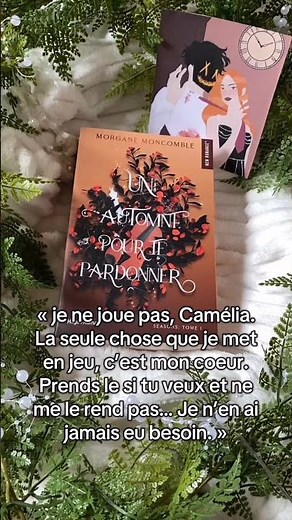 Un automne pour te pardonner Ecrit par Morgane Moncomble 🤍 #book #romance #bookrecommendations