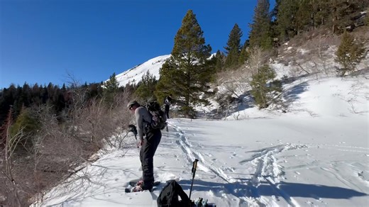 Hiking up to Crater Lake off Highway 88 on Thursday, beautiful day and views! | Adventures With Jeff Martinez