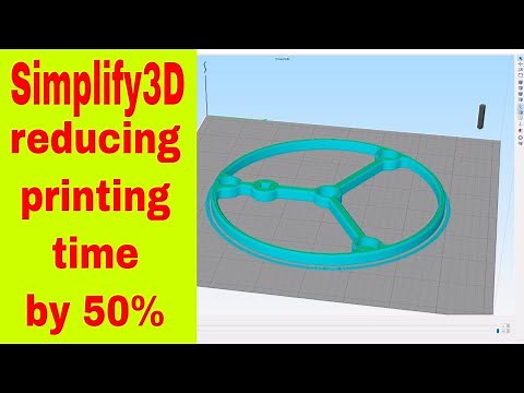 ▼ Simplify3D | Print 50% faster with the same quality in Simplify3D