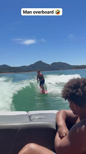 48 reactions · 10 comments | Kid successfully lands 360 wakeboard—immense pride! Dash for high-five, slick deck betrays: SPLASH! Soaked, son's DYING laughing. Epic fail, ultimate win. Celebrate WILD saltwater or bust. Who's next? #BoatLife #DadDive #360Glory  | Jason Trujillo | Facebook