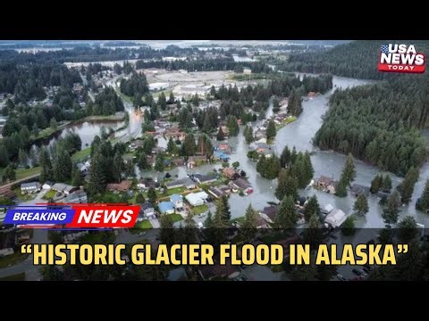 Historic Alaska Glacier Flooding Threatens Juneau | Climate Change WarningV। USA NEWS TODAY