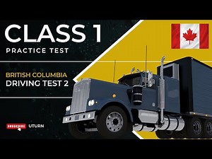 Class 1 Knowledge Test-2 | British Columbia Driving Practice Questions, 2024