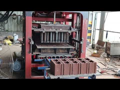 osino qt4 18 automatic hydraulic cement concrete hollow block making machine for 6 inch bricks