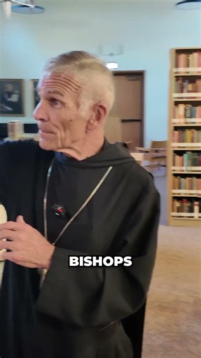 Inside a Monastery Library