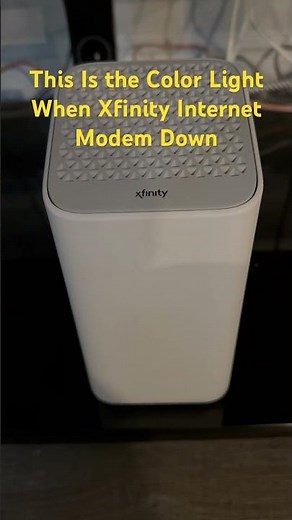 How To Tell If Xfinity Internet Modem Is Down