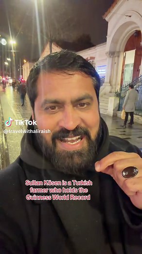 Sultan Kösen is a Turkish farmer who holds the Guinness World Record for tallest living male at 251 cm (8 ft 2.82 in MashAllah 🥰#aliraish4 #TravelWithAliRaish #ExploreTurkey #ErtuğrulGazi #istanbul🇹🇷