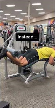 How to Properly Perform Lying Hamstring Curls With Good Form (Exercise Demonstration)