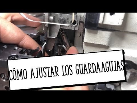 How to Adjust Needle Guards (Fileteadora) | Pegasus M752 | Profe Suescún | 4K