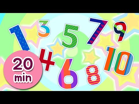 Number Song+ Counting Numbers 1-100 ★Genikids