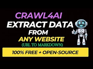 Crawl4AI: Free & BEST Web Scrapping Tool for AI & LLMs|Fully Open-Source #ai #llm