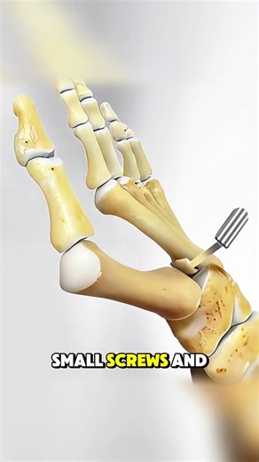 Bunion Surgery Explained (3D Animation) #3danimation #medicalanimation#fyp #educationalcontent