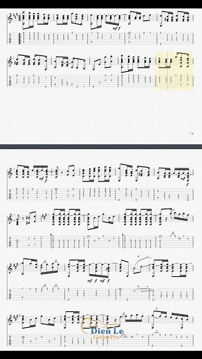 Montería - D. Fortea (1882-1953) for Classical Guitar | Dien Le Guitar Pro