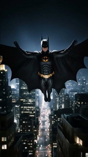 Batman 1995 Gliding Scene | Gotham Aerial Entry