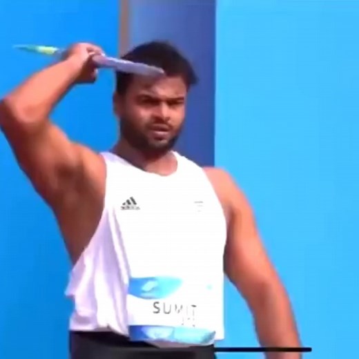 Sumit Antil wins gold, throws 73.29 metres in F/64 javelin throw, creating a new world record at Asian Para Games #India #Sports #SumitAntil #AsianParaGames #JavelinThrow #ThePulse #ThePulseIndia #DeshKiPulse | Social Mela | Facebook