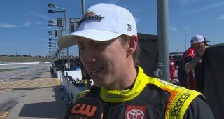 Brandon Jones scores Xfinity pole, talks mental challenge of Kansas