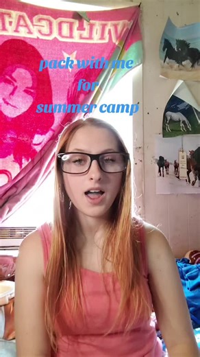pack with me for summer camp I can't wait, I'm so excited it's going to be my second year going