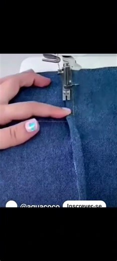 French hem, simple and easy. #atelier #sewing