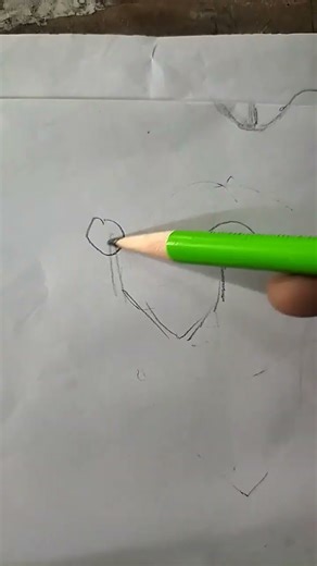 how to draw a cat face