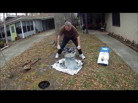 Trash Can Chicken Cooking Method