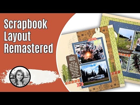 From Workshop to WOW | Altered Weekend Adventures Scrapbook Layout