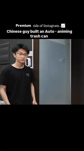 Mindset | Discipline | Entrepreneur | A Chinese engineer has created an auto-aiming trash can that moves on its own to catch anything you throw at it. Using motion sensors and... | Instagram