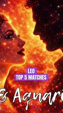 Leo Love Compatibility – The 5 Zodiac Signs That Match Leo the Best ❤️ #leo