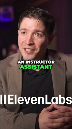 Meet Your AI Course Assistant (It's Actually Genius) #ElevenLabs ‪@elevenlabsio‬