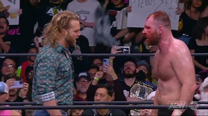 Cowboy S**t erupts in Texas as #Hangman Adam Page goes straight after Jon Moxley! Watch #AEWRampage on TNT right now! | All Elite Wrestling