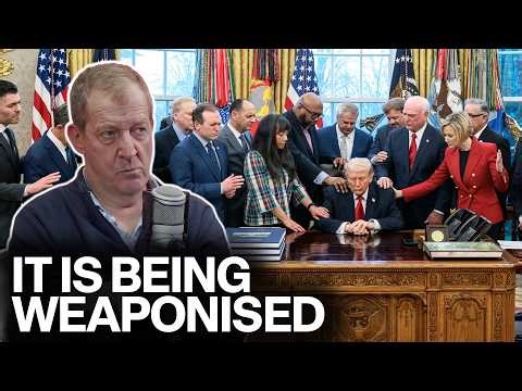 How MAGA’s Religious Agenda is Spreading into Britain.