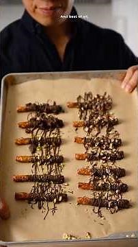 Got 5mins?? #recipe #cooking #food #chocolate #pretzels #yeungmancooking