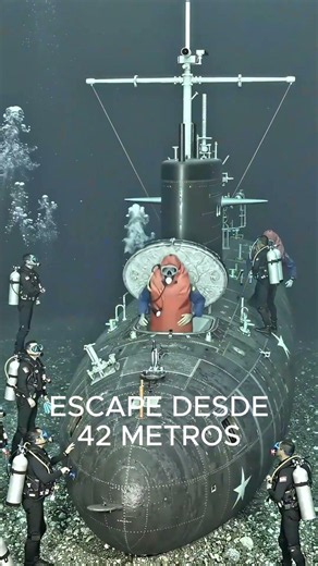 22 sailors escaped from a sunken submarine at 42 meters #funfacts #historicalfact #curiosities