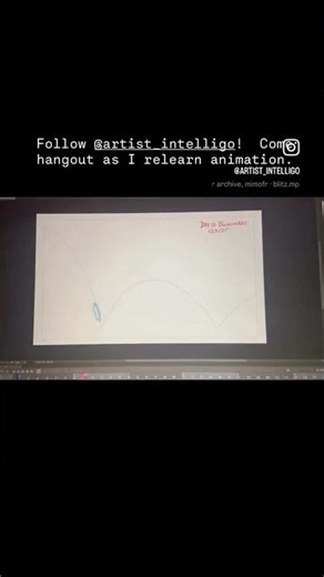 Day 1 – Bouncing Ball | 30-Day Animation Challenge #animation #clipstudio #bouncingball #shorts