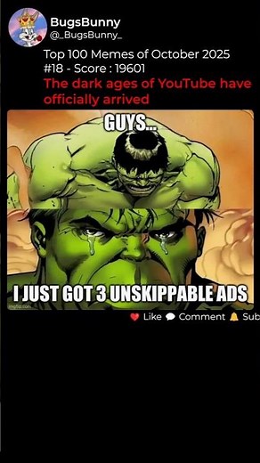 When You Just Got 3 Unskippable YouTube Ads in a Row 😭📺 | Top 100 Memes October 2025 #18