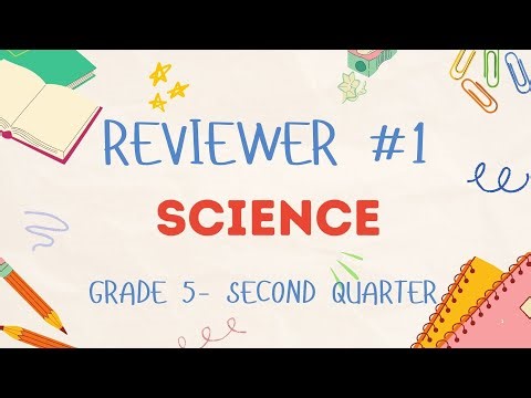 SCIENCE REVIEWER QUARTER 2 GRADE 5