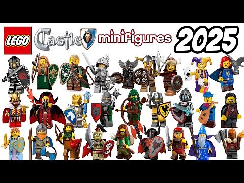 The BEST LEGO Castle Medieval CMF Minifigures Full GUIDE