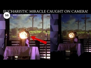 Eucharistic Miracle Captured On Camera!